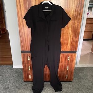 Mandala Scrubs black women’s jumpsuit - XL Tall
